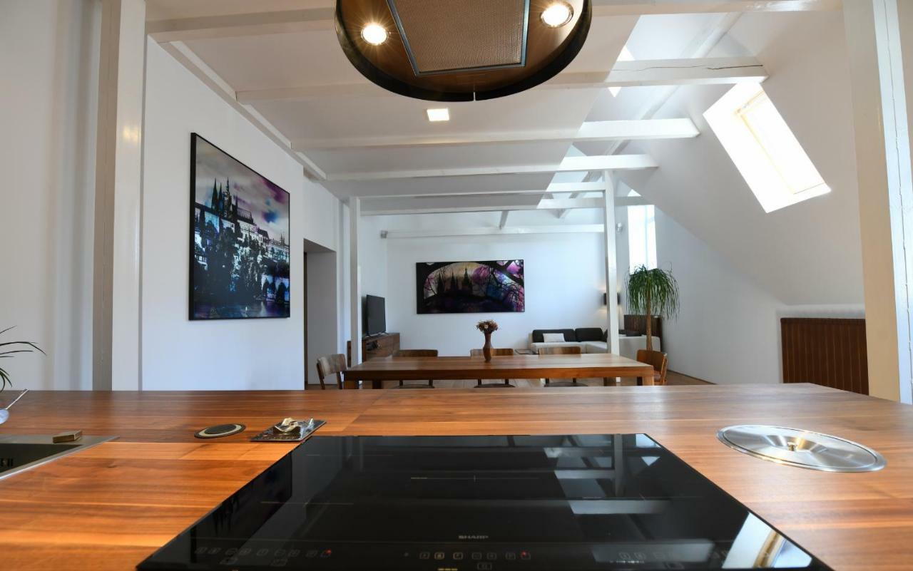 Ferienwohnung Loft Prag Exterior foto